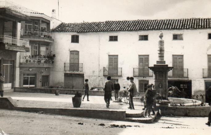 Plaza de la Constitucin - Plaza de la Constitucin. Foto antigua