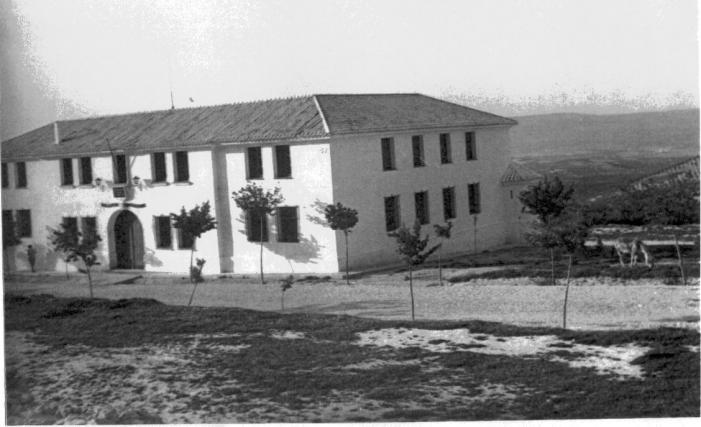 Casa Cuartel de la Guardia Civil de Jimena - Casa Cuartel de la Guardia Civil de Jimena. Foto antigua