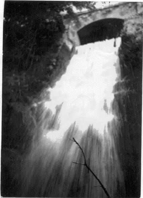 Cascada de Cnava - Cascada de Cnava. Foto antigua
