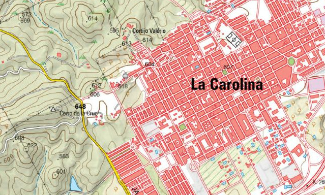 Cerro de la Cruz - Cerro de la Cruz. Mapa