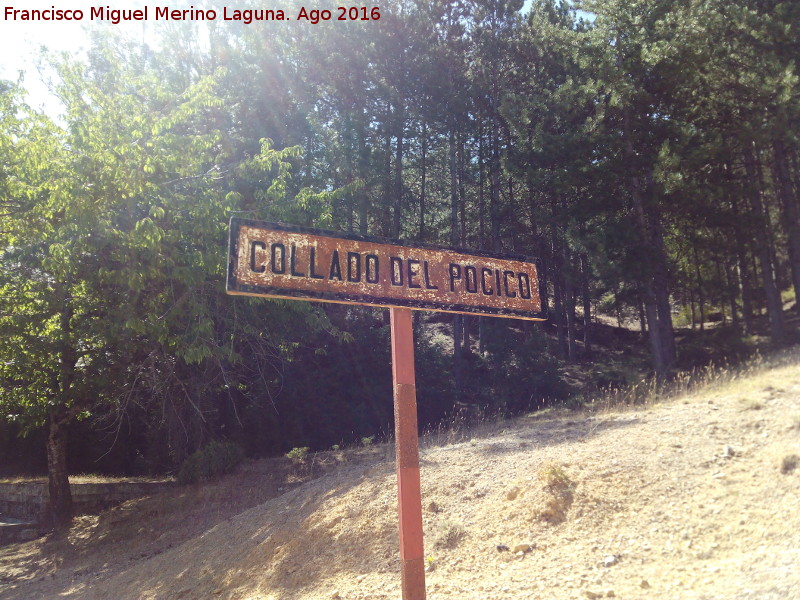 Collado del Pocico - Collado del Pocico. Cartel
