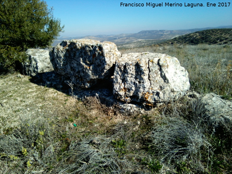 Fortn ibero romano de Piedras de Cuca - Fortn ibero romano de Piedras de Cuca. Sillares