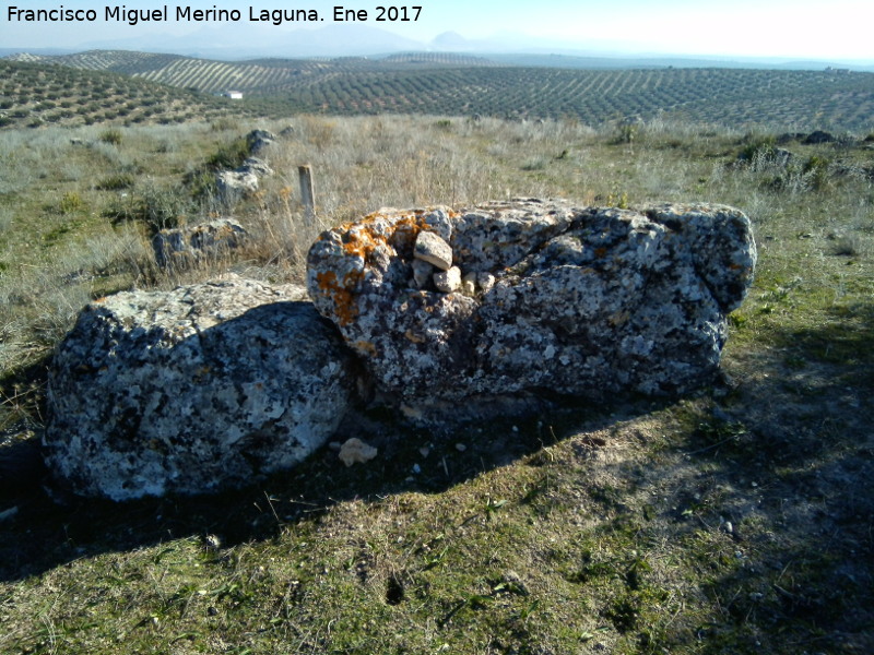 Fortn ibero romano de Piedras de Cuca - Fortn ibero romano de Piedras de Cuca. Esquina noroeste