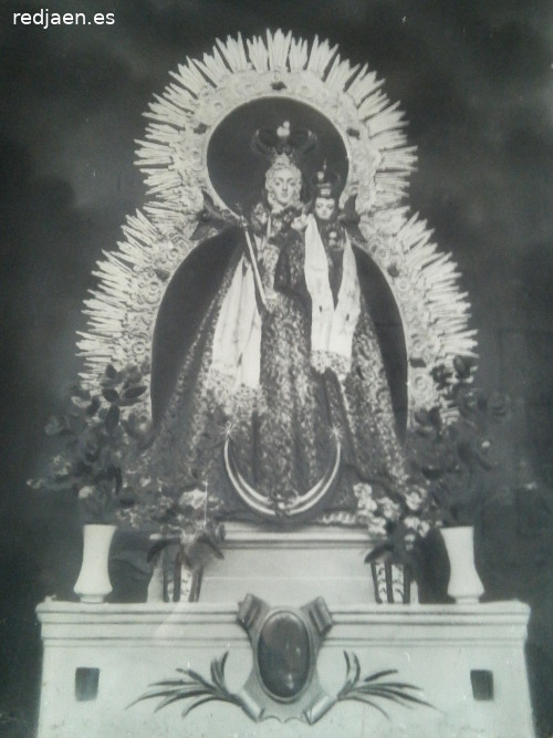 Virgen de la Estrella - Virgen de la Estrella. Foto antigua