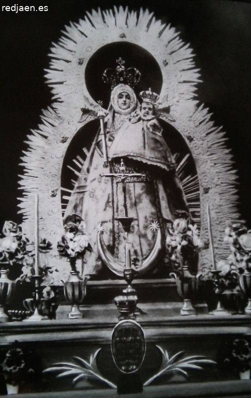 Virgen de la Estrella - Virgen de la Estrella. Foto antigua