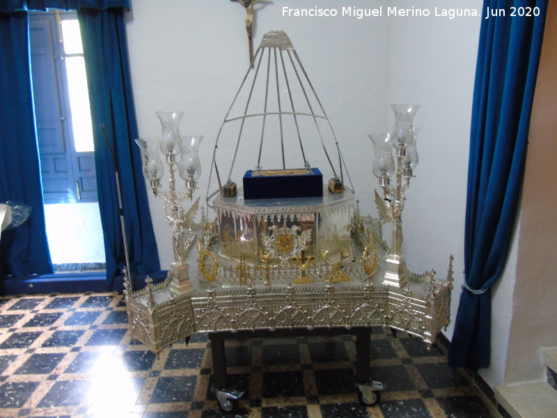 Virgen de la Estrella - Virgen de la Estrella. Trono de la Virgen de la Estrella