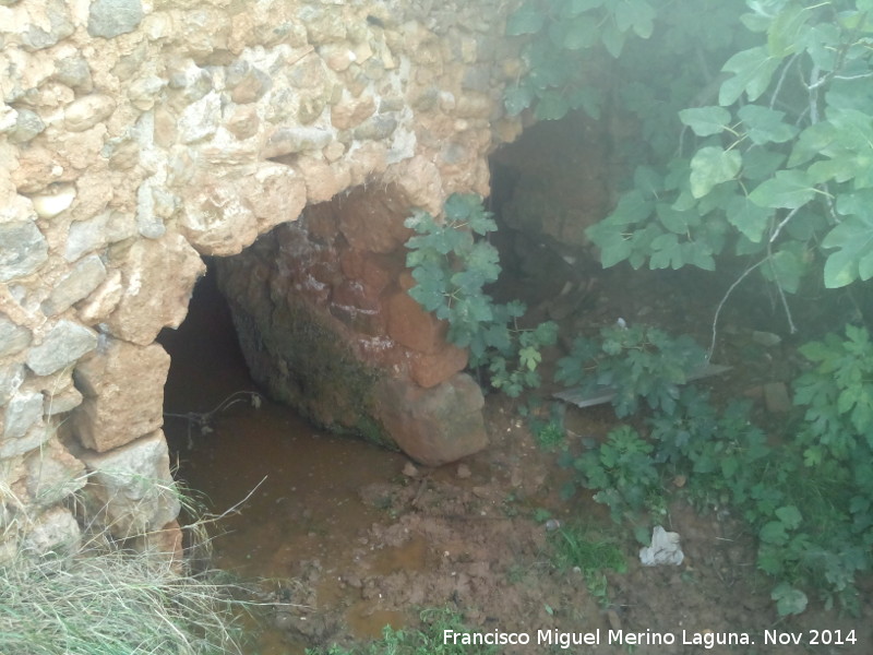 Molino de la Vicara - Molino de la Vicara. Desages