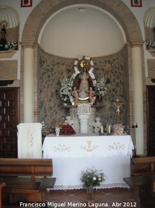 Ermita de la Virgen de los ngeles - Ermita de la Virgen de los ngeles. Interior