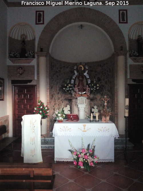 Ermita de la Virgen de los ngeles - Ermita de la Virgen de los ngeles. Interior