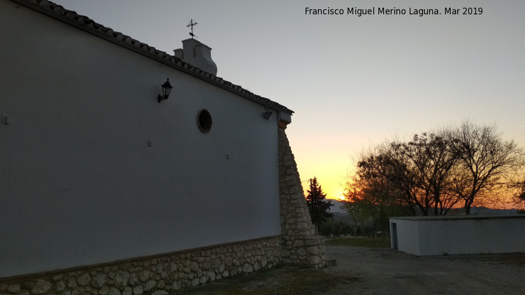 Ermita de San Sebastin - Ermita de San Sebastin. Atardeciendo