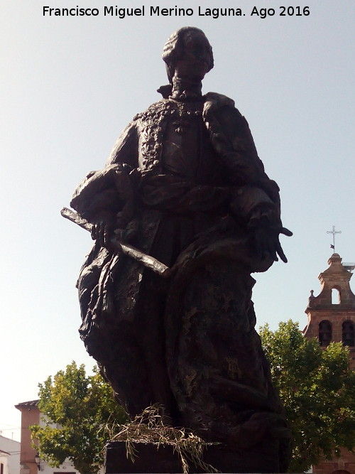 Monumento a Carlos III - Monumento a Carlos III. Estatua