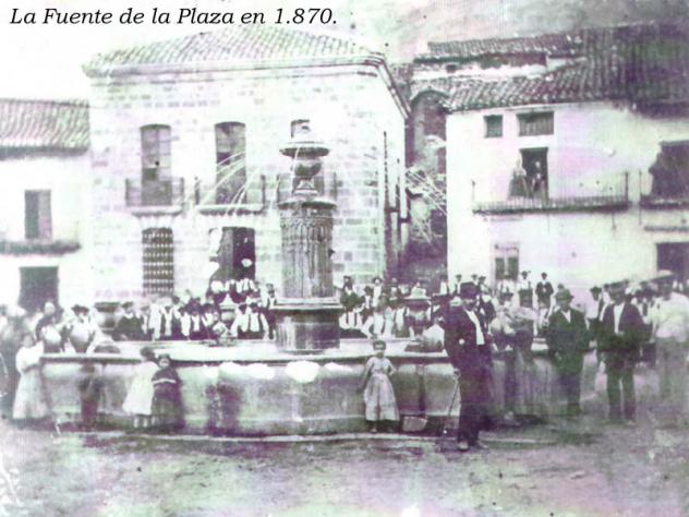 Fuente de la Plaza - Fuente de la Plaza. 1870