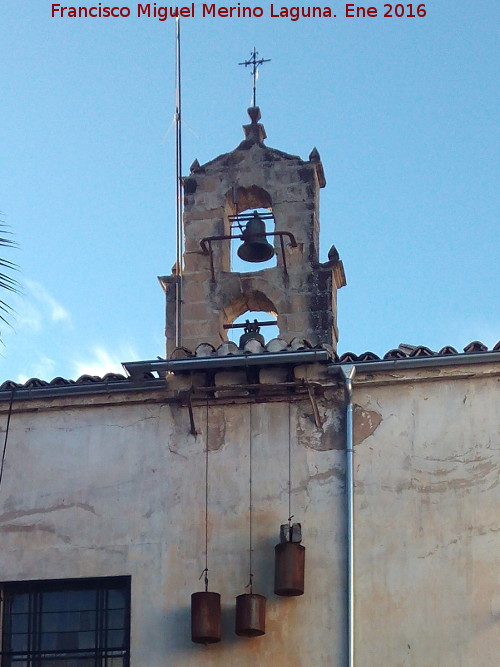 Ayuntamiento de Torreperogil - Ayuntamiento de Torreperogil. Espadaa y pesas del reloj