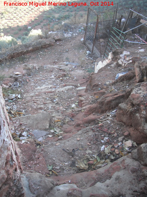 Casas Cueva de la Calle Pastores - Casas Cueva de la Calle Pastores. Escalones