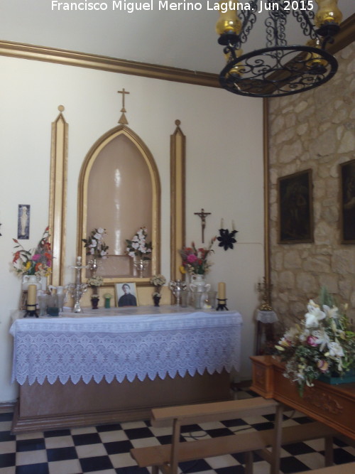 Ermita de la Virgen de Atocha - Ermita de la Virgen de Atocha. Altar