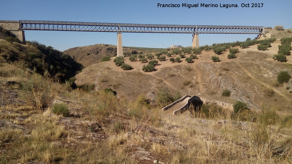 Viaducto del Vboras - Viaducto del Vboras. El viaducto y en primer trmino El Pontn