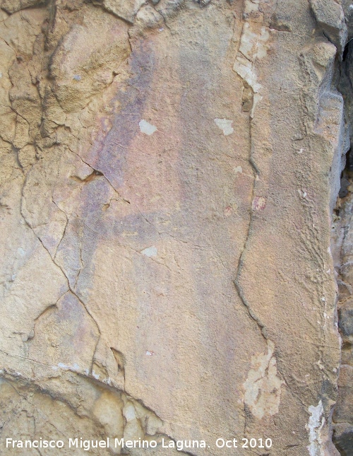 Pinturas rupestres del Abrigo inferior del Plato - Pinturas rupestres del Abrigo inferior del Plato. 