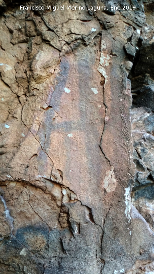 Pinturas rupestres del Abrigo Debajo del Plato - Pinturas rupestres del Abrigo Debajo del Plato. 