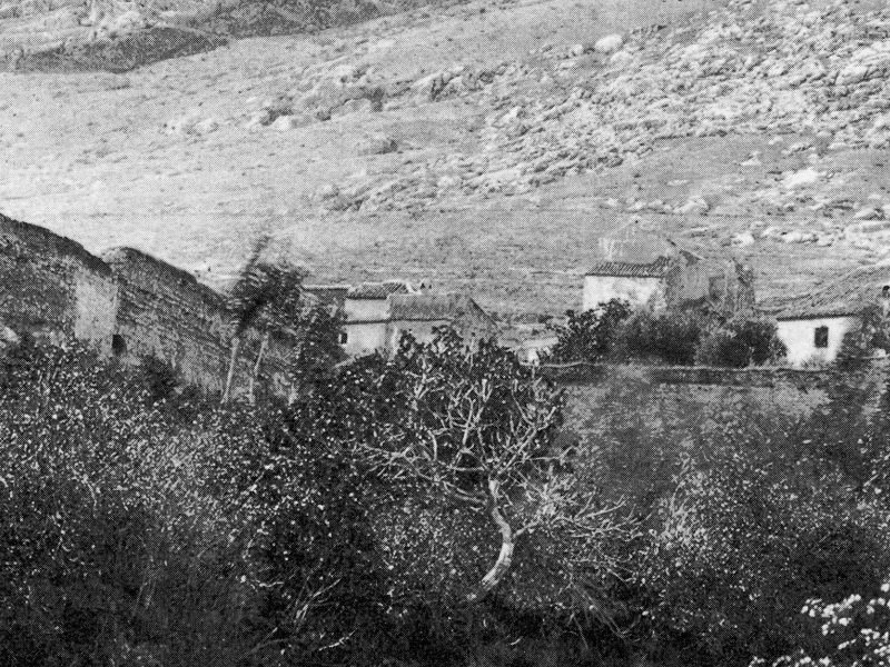 Muralla de Jan. Lienzo desaparecido Carretera de Crdoba - Muralla de Jan. Lienzo desaparecido Carretera de Crdoba. 1862. Esquina con la Calle Magdalena Baja
