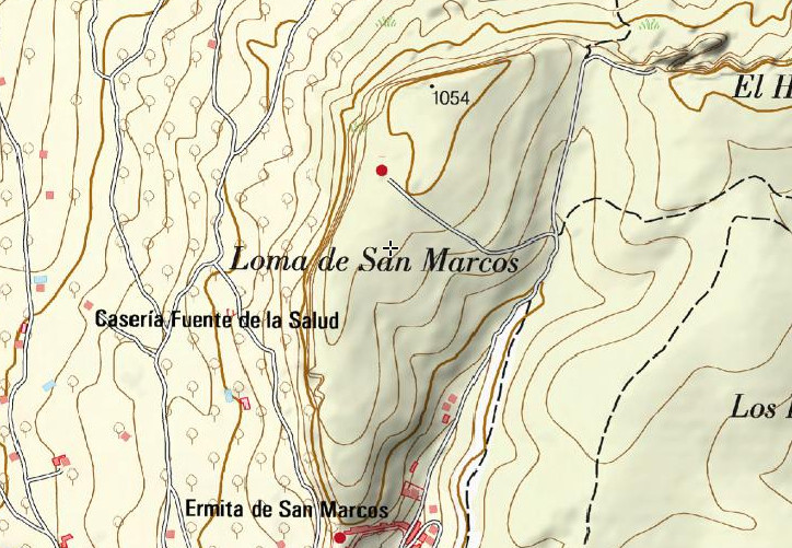 Tajos de San Marcos - Tajos de San Marcos. Mapa