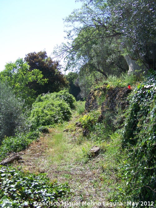 Tajos de San Marcos - Tajos de San Marcos. Antiguo camino junto a los tajos