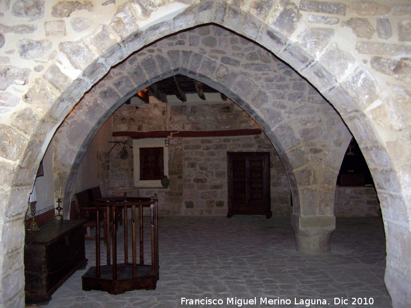 Sinagoga del Agua - Sinagoga del Agua. Arcos apuntados