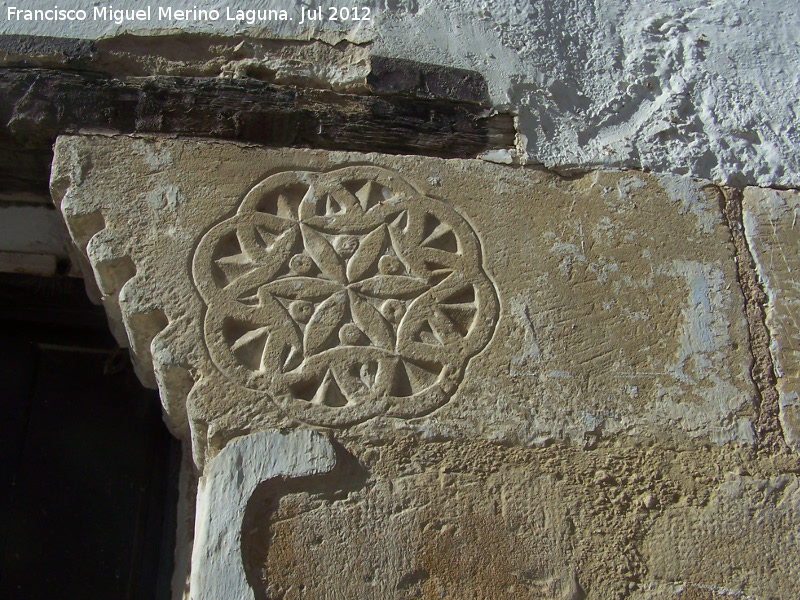 Judera de beda - Judera de beda. Mnsula con la Estrella de David. Calle Gradeta Santo Toms