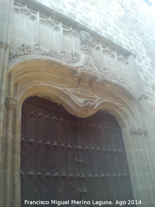 Catedral de Baeza. Puerta del Perdn - Catedral de Baeza. Puerta del Perdn. 