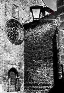 Catedral de Baeza. Puerta de la Luna - Catedral de Baeza. Puerta de la Luna. Foto antigua