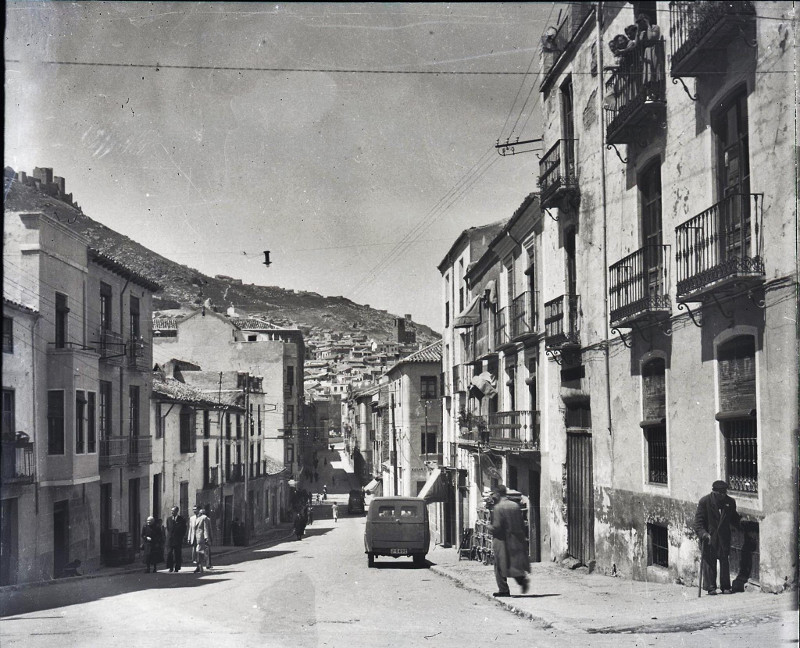 Calle Rastro - Calle Rastro. Foto antigua IEG