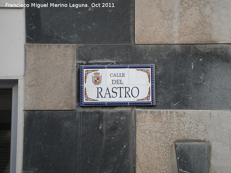 Calle Rastro - Calle Rastro. 