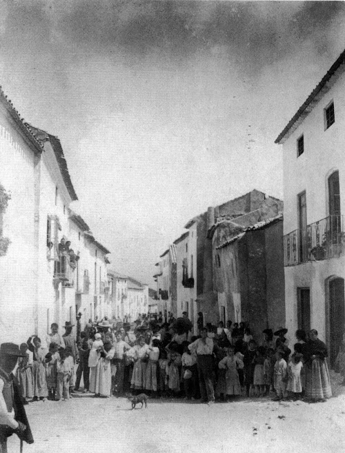 Calle Puerta de Martos - Calle Puerta de Martos. Foto antigua