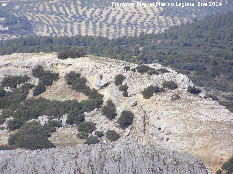 Cerro del Mortero - Cerro del Mortero. Desde Jabalcuz