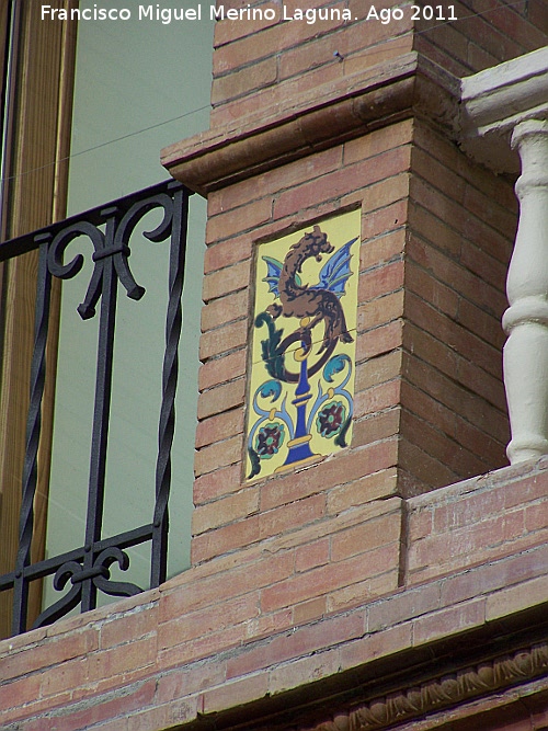 Casa de los Morales - Casa de los Morales. Azulejos