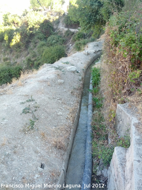 Molino del Rey - Molino del Rey. Acequia