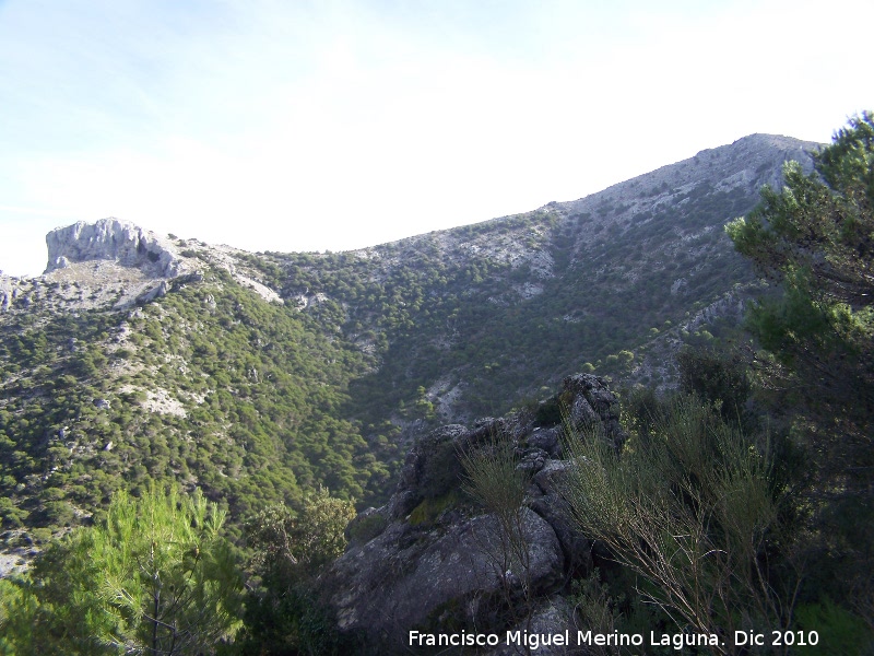 Cerro Cagasebo - Cerro Cagasebo. Pea Blanca a la izquierda y Cagasebo a la derecha