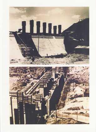 Pantano de Pearroya - Pantano de Pearroya. 1959