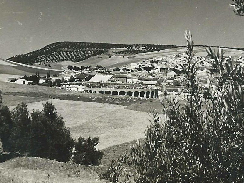 Plaza de Toros - Plaza de Toros. Foto antigua. Plaza en construccin. Foto de Pedro Merino Megas