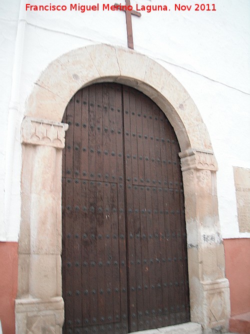 Ermita de la Virgen de las Nieves - Ermita de la Virgen de las Nieves. Portada
