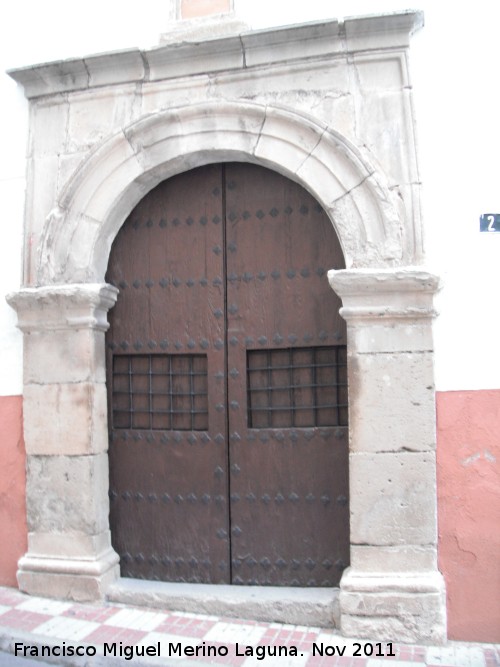 Ermita de la Virgen de las Nieves - Ermita de la Virgen de las Nieves. Portada lateral