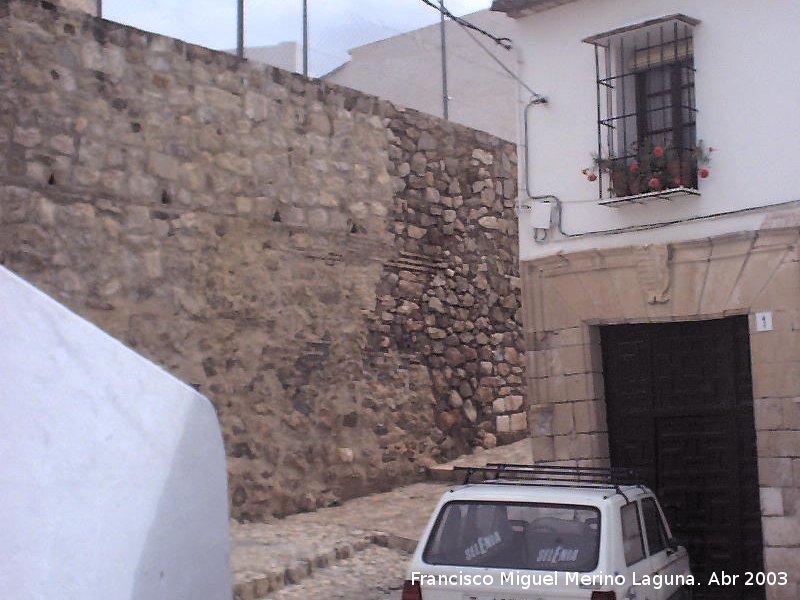 Muralla de Baena - Muralla de Baena. Cerca de la Puerta Oscura