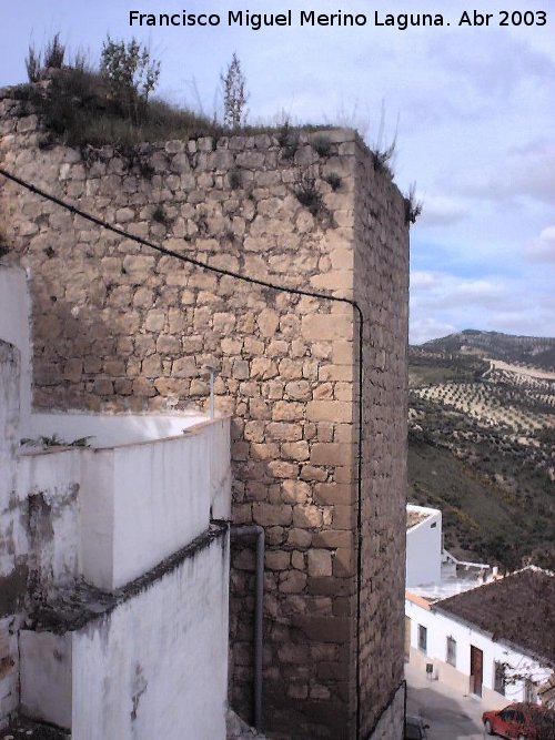 Muralla de Baena - Muralla de Baena. Torren cerca de la Arco de la Villa