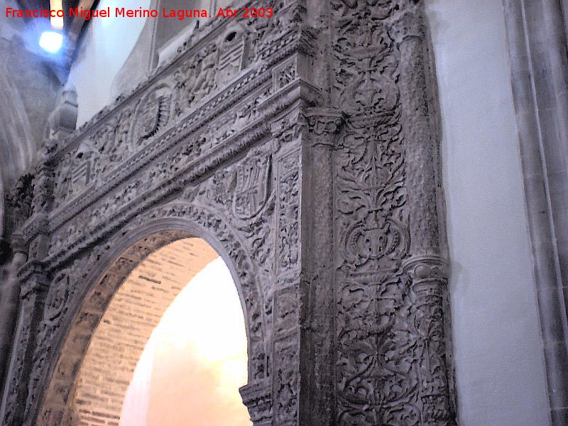 Iglesia de Santa Mara la Mayor - Iglesia de Santa Mara la Mayor. Capilla