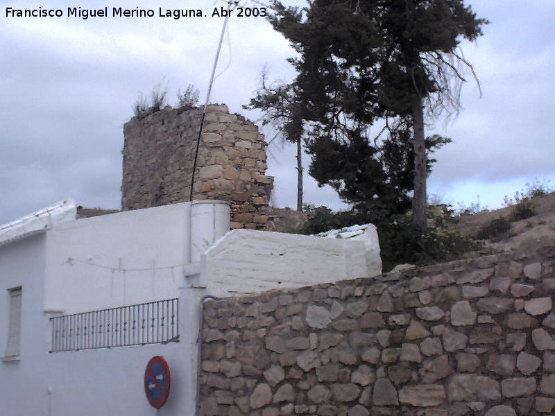 Castillo de Baena - Castillo de Baena. Esquina trasera