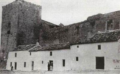 Castillo de Baena - Castillo de Baena. Foto antigua