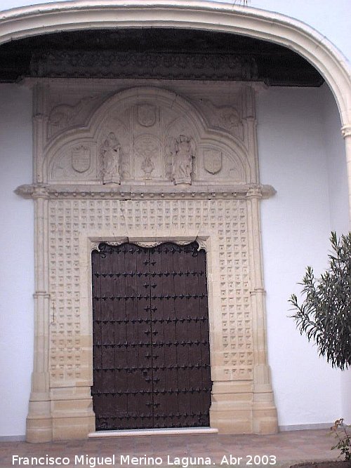 Convento Madre de Dios - Convento Madre de Dios. Puerta