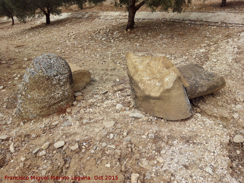 Torreparedones - Torreparedones. Restos arqueolgicos a extramuros