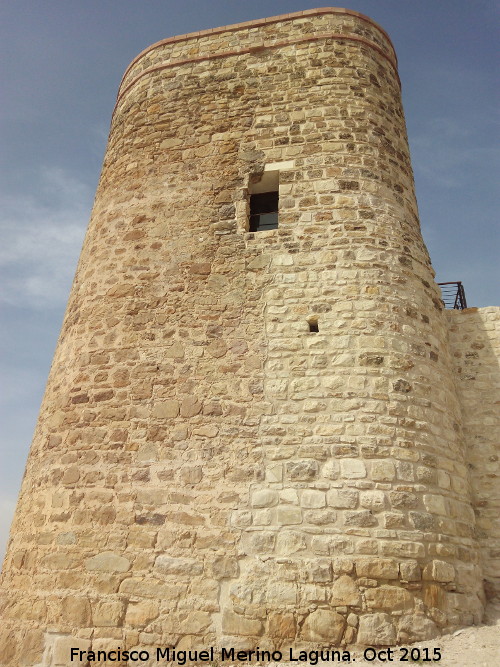 Castillo de Torreparedones - Castillo de Torreparedones. Torre del Homenaje