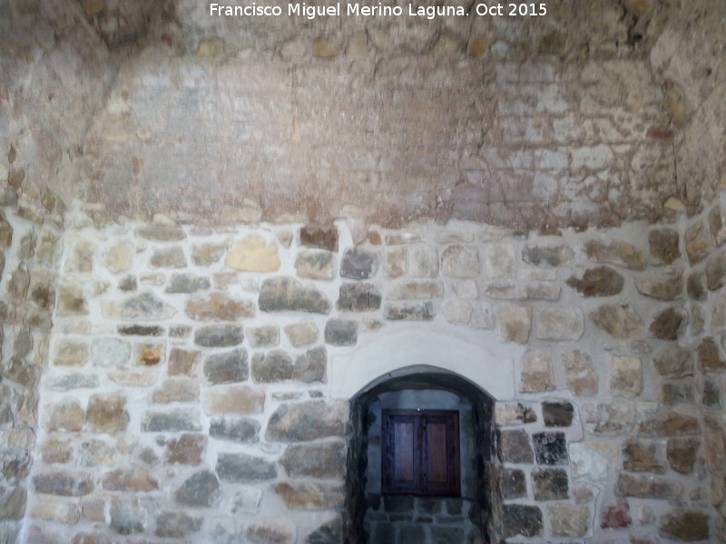 Castillo de Torreparedones - Castillo de Torreparedones. Interior de la Torre del Homenaje
