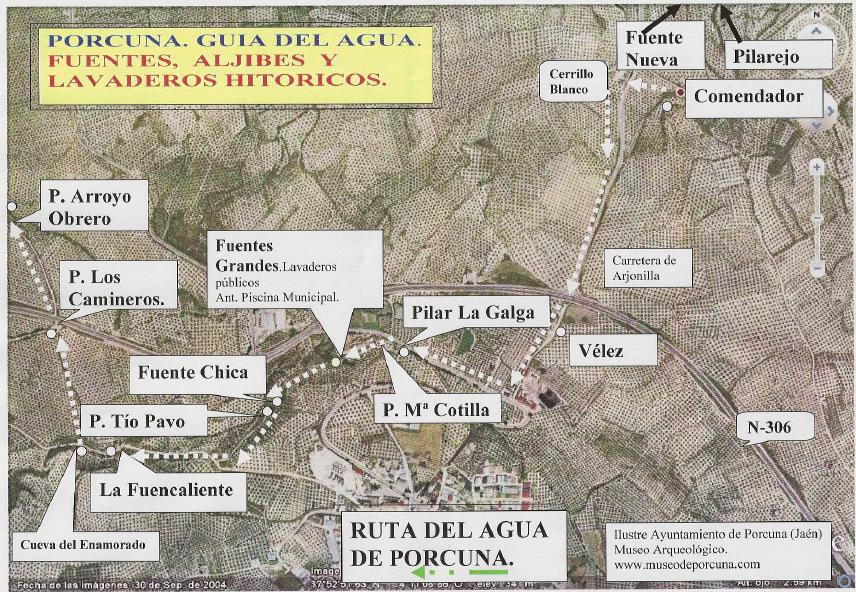 Pilar de la Galga - Pilar de la Galga. Ruta del Agua